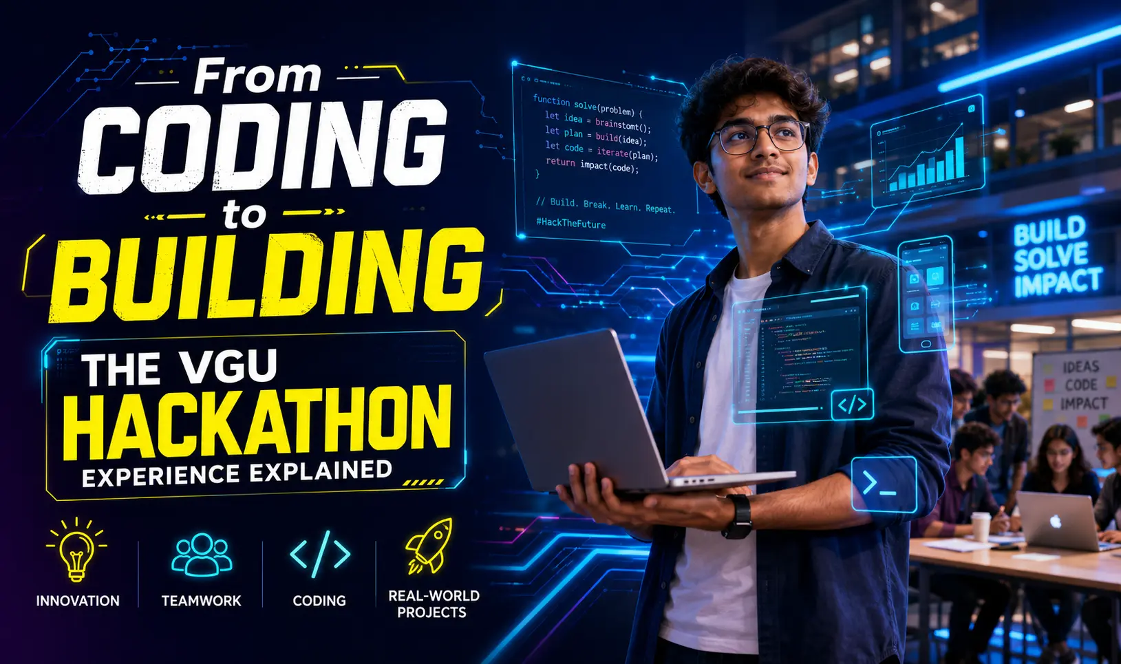 72 Hours. No Sleep. No Limits. | Inside VGU’s Hackathon Culture